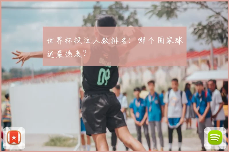 世界杯投注人数排名:哪个国家球迷最热衷?